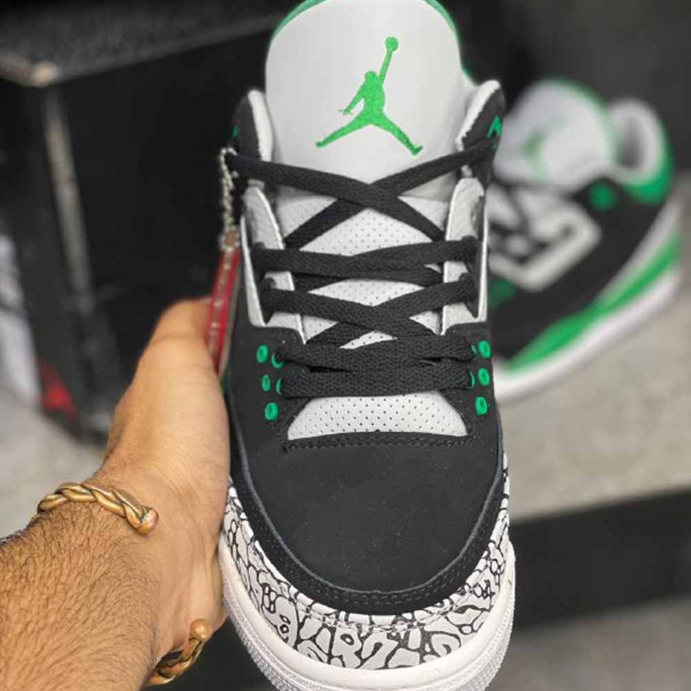 جردن 3 پین گرین Jordan 3 Retro Pine Green Men — تصویر ۴