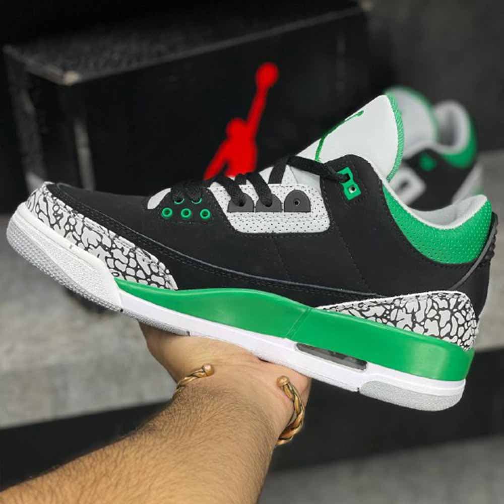 جردن 3 پین گرین Jordan 3 Retro Pine Green Men — تصویر ۳