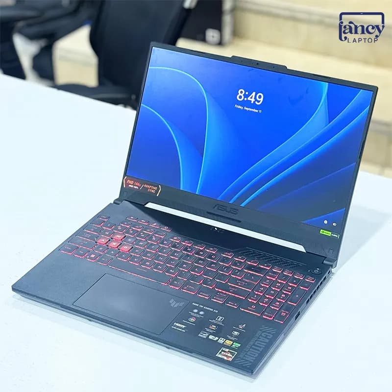 لپ تاپ اپن باکس 15.6 اینچی ایسوس TUF Gaming A15 FA507VU Ryzen 7 7745HS 16GB 512GB SSD RTX 4050 6GB 144Hz — تصویر ۳