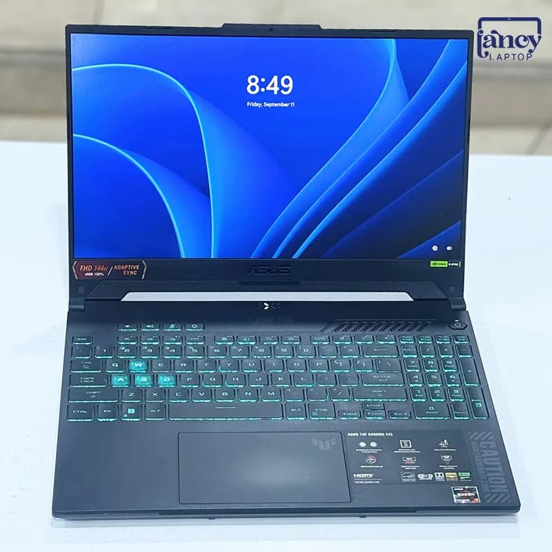 لپ تاپ اپن باکس 15.6 اینچی ایسوس TUF Gaming A15 FA507VU Ryzen 7 7745HS 16GB 512GB SSD RTX 4050 6GB 144Hz — تصویر ۲