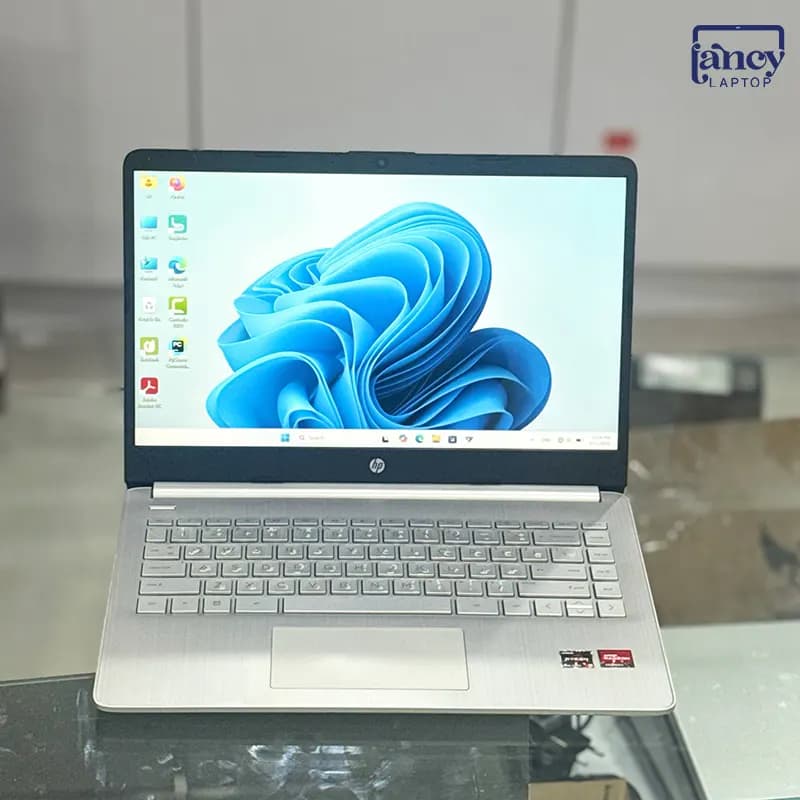 لپ تاپ اپن باکس 14 اینچی اچ پی Ryzen 3 5300U 8GB 256GB SSD AMD Radeon Graphics FHD IPS — تصویر ۴