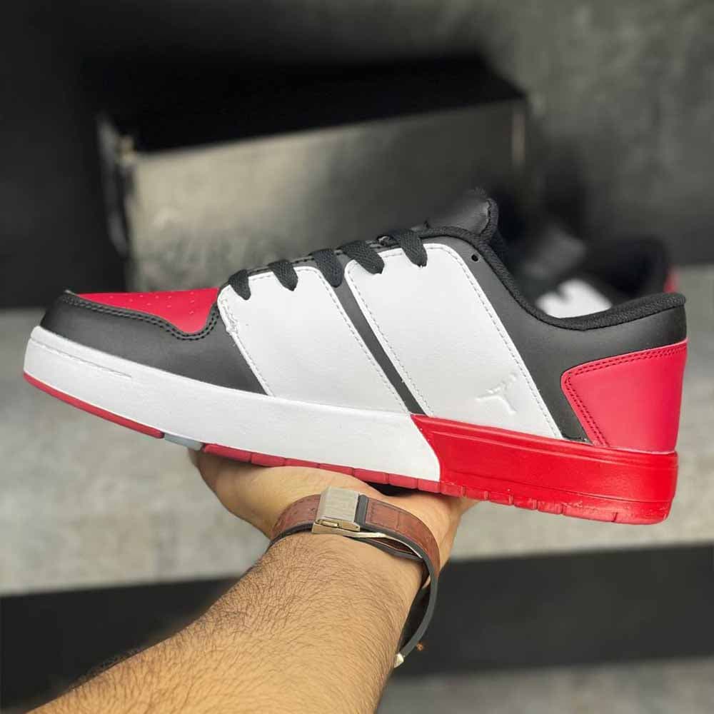 جردن 1 لو شیکاگو Jordan Nu Retro 1 Low Chicago — تصویر ۳