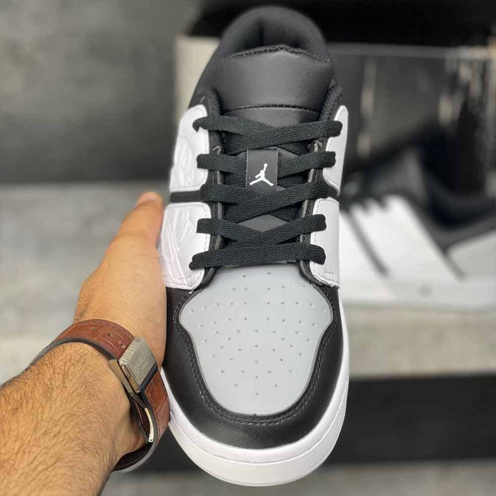 جردن 1 لو اسموک گری لایت Jordan Nu Retro 1 Low Light Smoke Grey — تصویر ۶