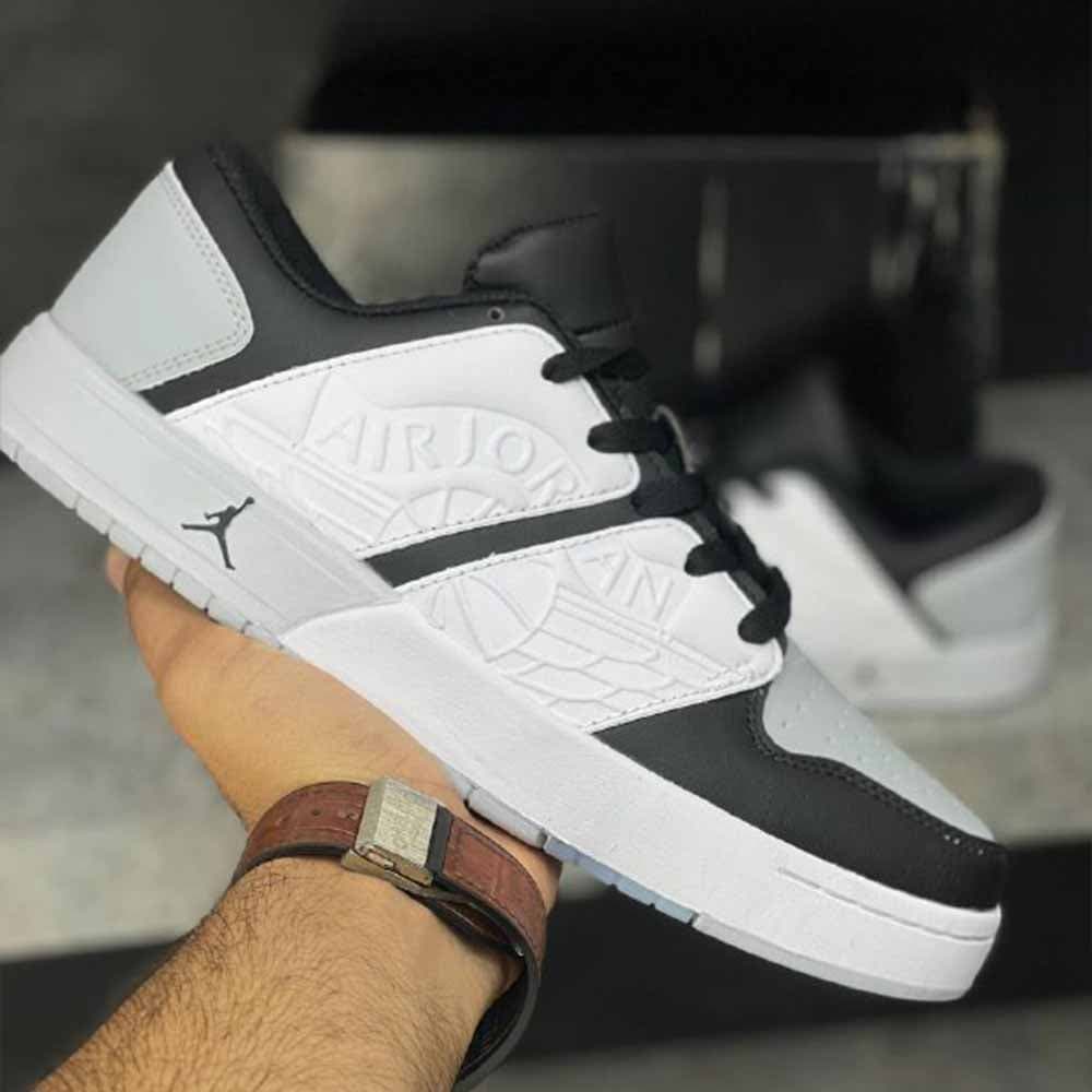 جردن 1 لو اسموک گری لایت Jordan Nu Retro 1 Low Light Smoke Grey