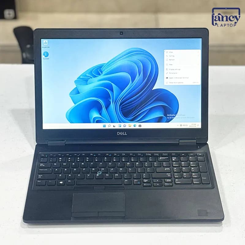 لپ تاپ استوک 15.6 اینچی دل Precision 3520 Core i7-6820HQ 8GB 256GB SSD NVIDIA Quadro M620 2GB FHD — تصویر ۵