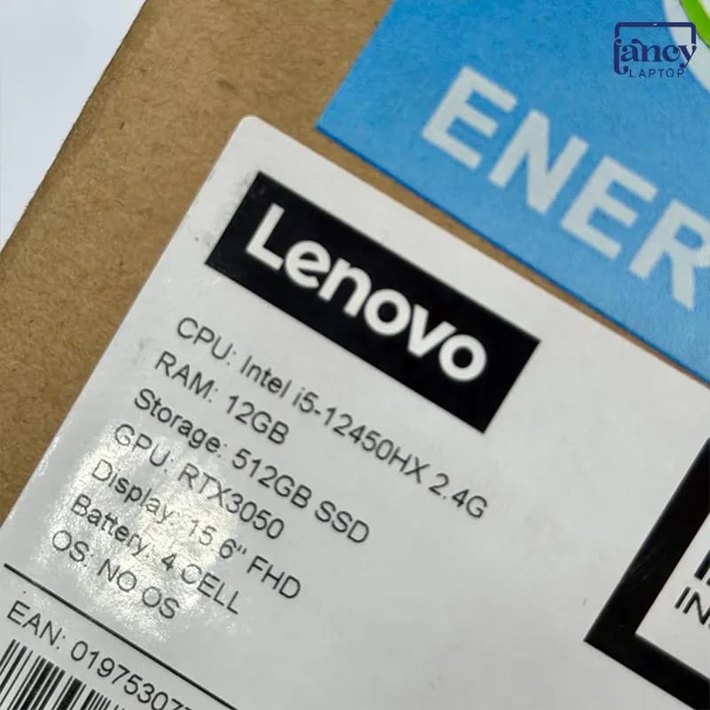 لپ تاپ استوک 15.6 اینچی لنوو LOQ 15IAX9 Core i5-12450HX 12GB 512GB SSD RTX 2050 4GB 144Hz — تصویر ۹