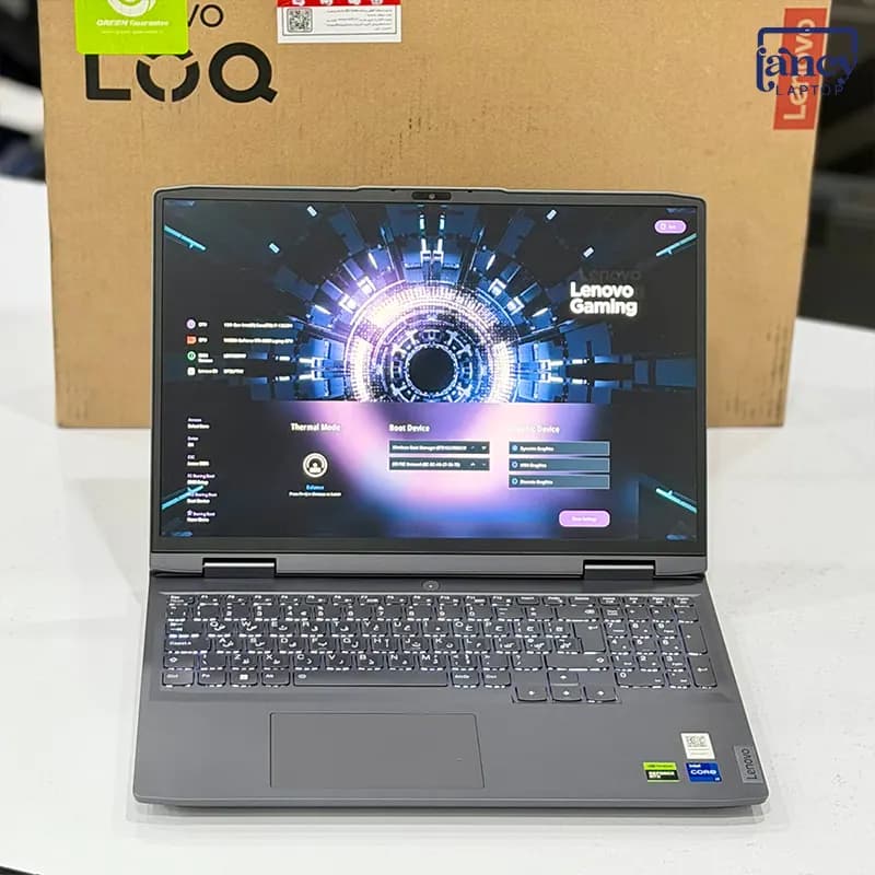 لپ تاپ استوک 16 اینچی لنوو LOQ 15IRX9 Core i7-13620H 16GB 512GB SSD RTX 4060 8GB WUXGA — تصویر ۶