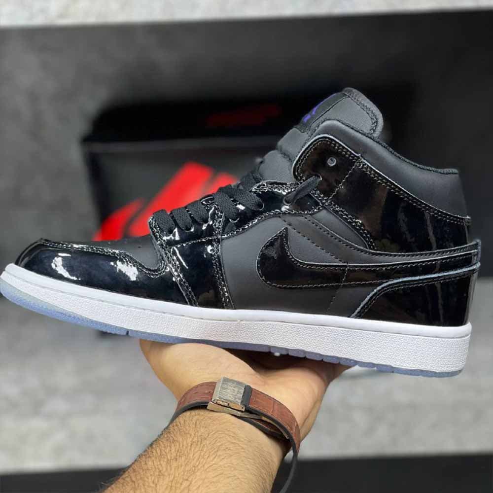 نایک جردن 1 مید اسپیس جم Nike Jordan 1 Mid SE Space Jam — تصویر ۲