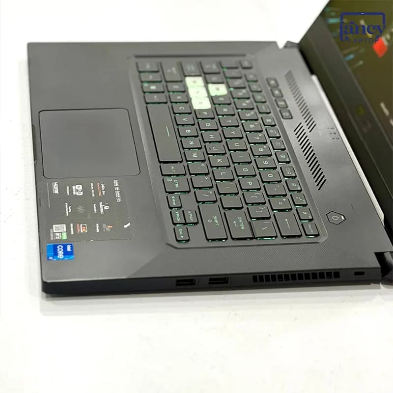 لپ تاپ اپن باکس 15.6 اینچی ایسوس TUF Dash F15 FX516PR Core i7-11370H 16GB 1TB SSD RTX 3070 8GB 144Hz — تصویر ۴