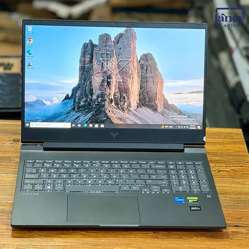 لپ تاپ استوک 15.6 اینچی اچ پی Victus 15 Core i5-13450HX 16GB 512GB SSD RTX 4060 8GB 165Hz — تصویر ۲