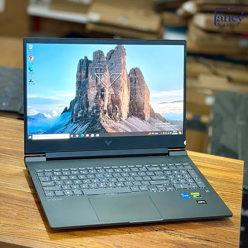 لپ تاپ استوک 15.6 اینچی اچ پی Victus 15 Core i5-13450HX 16GB 512GB SSD RTX 4060 8GB 165Hz — تصویر ۳