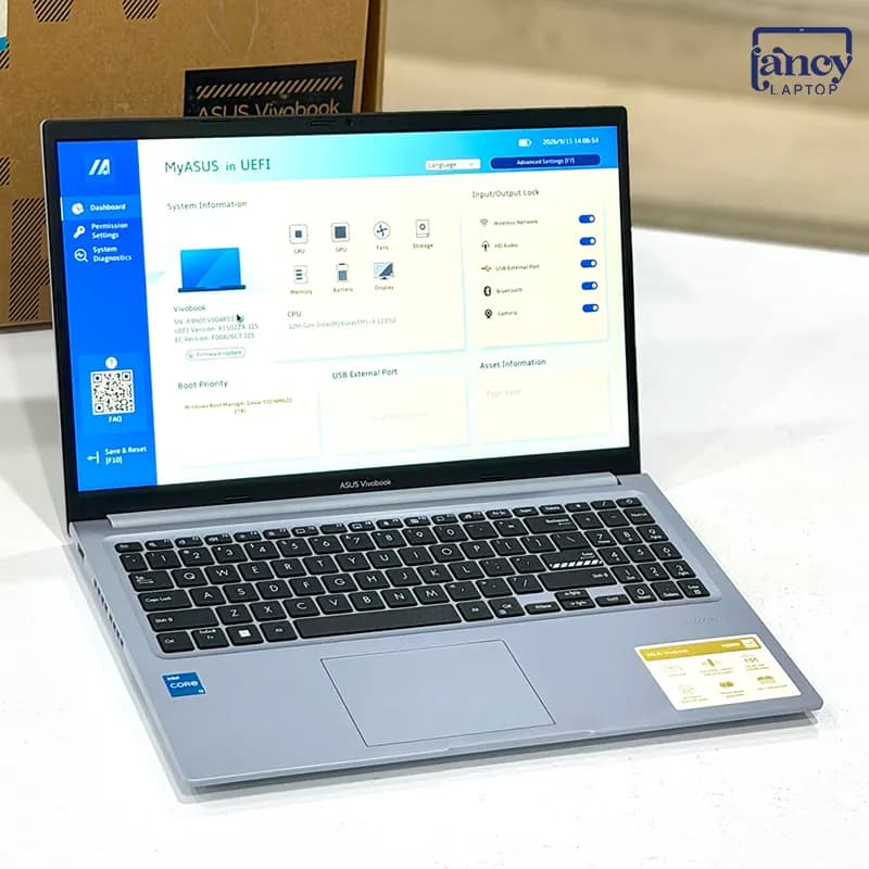 لپ تاپ استوک 15.6 اینچی ایسوس Vivobook R1502Z Core i3-1215U 12GB 1TB SSD Intel UHD Graphics FHD — تصویر ۴