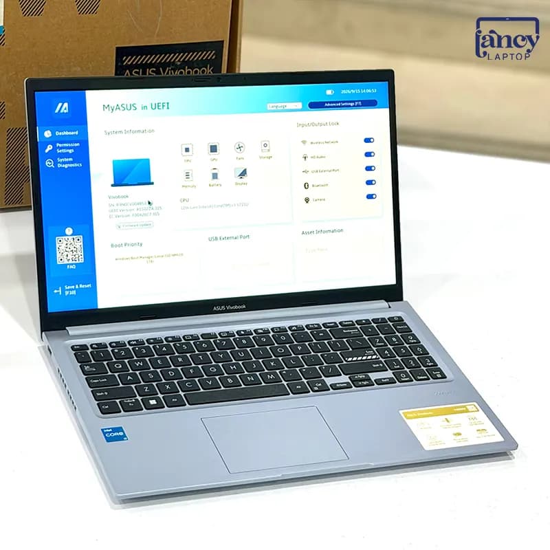 لپ تاپ استوک 15.6 اینچی ایسوس Vivobook R1502Z Core i3-1215U 12GB 1TB SSD Intel UHD Graphics FHD — تصویر ۳