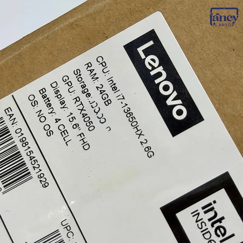 لپ تاپ استوک 15.6 اینچی لنوو LOQ 15IRX9 Core i7-13650HX 1TB SSD RTX 4050 6GB 144Hz — تصویر ۸