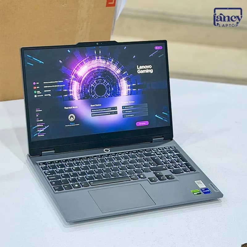 لپ تاپ اپن باکس 15.6 اینچی لنوو LOQ 15IRX9 Core i7-13650HX 16GB 512GB SSD RTX 3050 6GB 144Hz — تصویر ۷