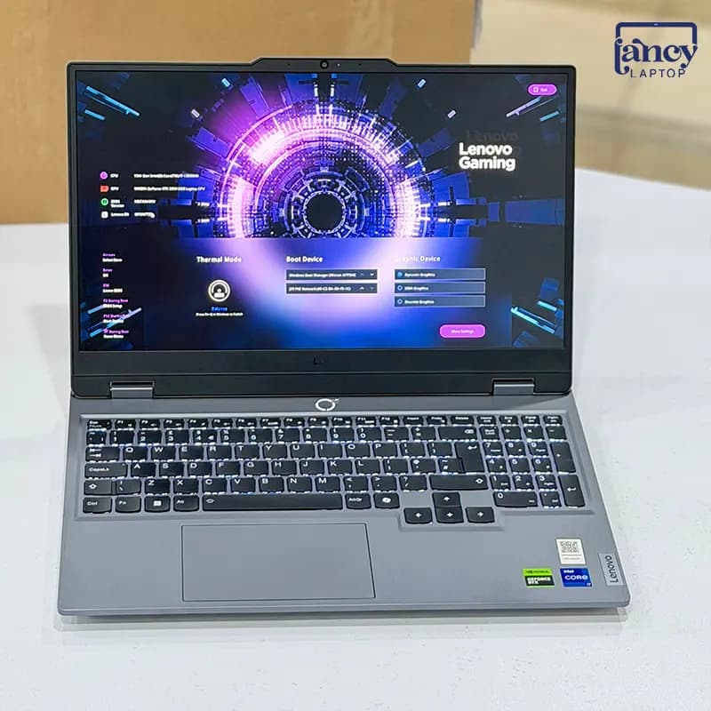 لپ تاپ اپن باکس 15.6 اینچی لنوو LOQ 15IRX9 Core i7-13650HX 16GB 512GB SSD RTX 3050 6GB 144Hz — تصویر ۶