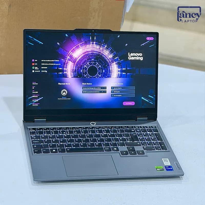 لپ تاپ اپن باکس 15.6 اینچی لنوو LOQ 15IRX9 Core i7-13650HX 16GB 512GB SSD RTX 3050 6GB 144Hz — تصویر ۴