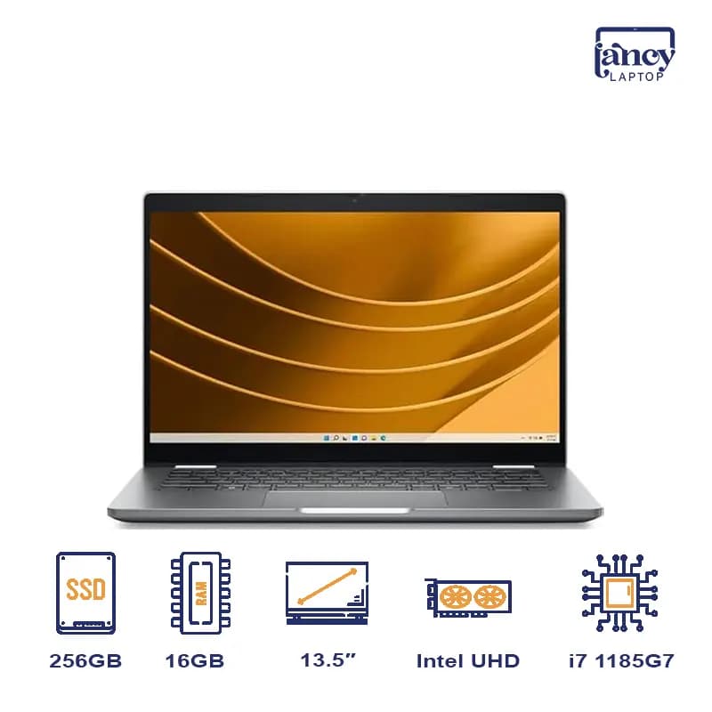 لپ تاپ استوک 13.5 اینچی دل Latitude 5320 Core i7-1185G7 16GB 256GB SSD Intel UHD Graphics FHD IPS