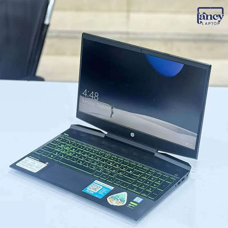 لپ تاپ استوک 15.6 اینچی اچ پی Pavilion 15 Core i5-9300H 8GB 256GB SSD GTX 1650 4GB FHD IPS — تصویر ۶