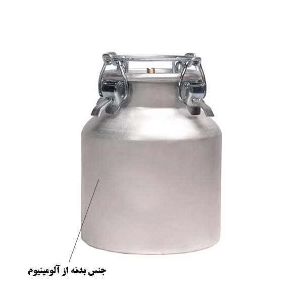 گلاب گیر 20 لیتری (دستگاه تقطیر) دبه شیری مدل TS20L — تصویر ۳