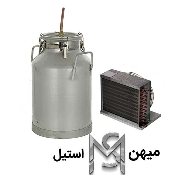 گلاب گیر 20 لیتری (دستگاه تقطیر) دبه شیری مدل TS20L — تصویر ۲