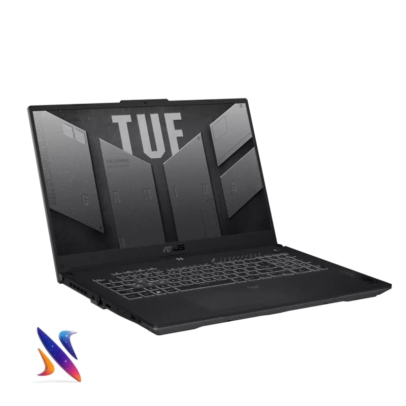 لپ تاپ 17.3 اینچی گیمینگ ایسوس Asus TUF Gaming FA707NUG R7-7445HS 64GB 2TB 6G-RTX4050 Nvidia Graphics — تصویر ۵