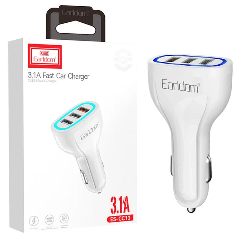 شارژر فندکی ارلدام مدل ES-CC13 توان 18 وات