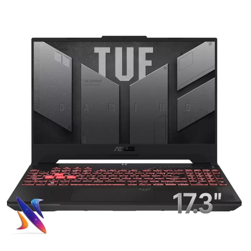 لپ تاپ 17.3 اینچی گیمینگ ایسوس Asus TUF Gaming FA707NUG R7-7445HS 44GB 2TB 6G-RTX4050 Nvidia Graphics