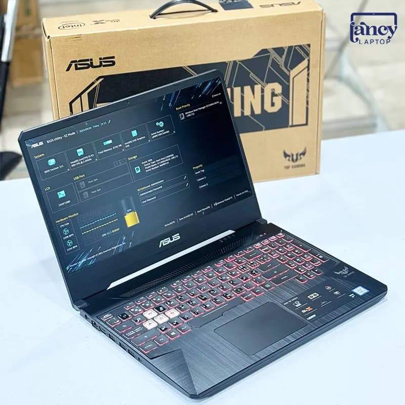 لپ تاپ استوک 15.6 اینچی ایسوس TUF FX505GT Core i5-9300H 8GB 256GB SSD 1TB HDD GTX 1650 4GB FHD IPS — تصویر ۲