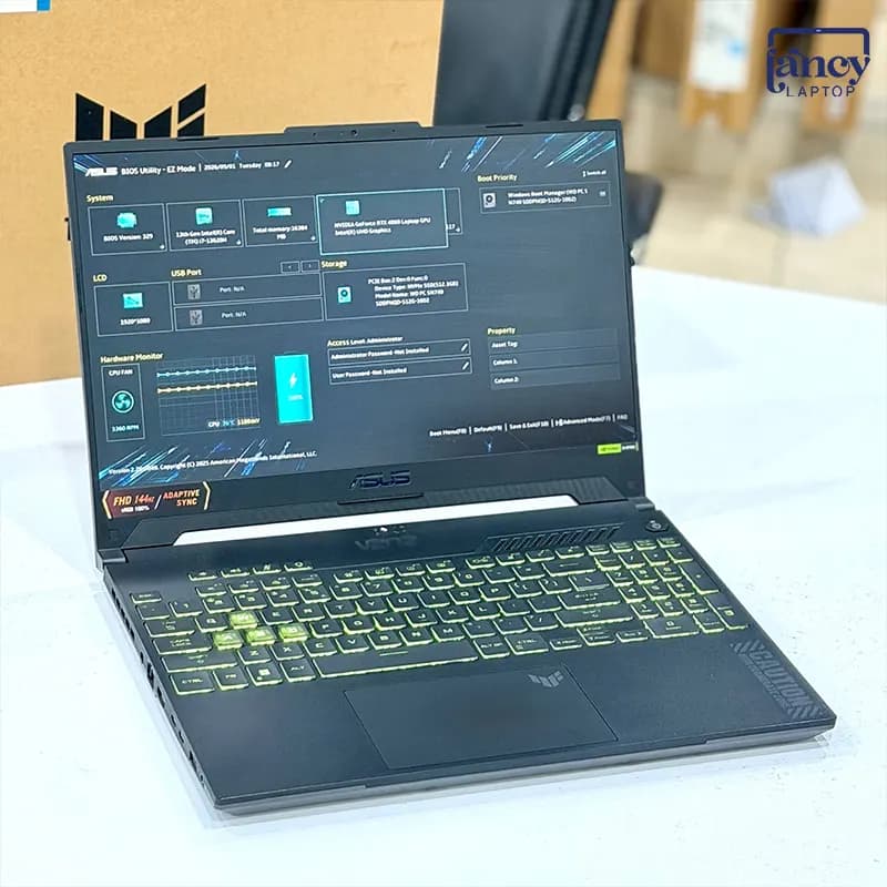 لپ تاپ استوک 15.6 اینچی ایسوس TUF Gaming F15 FX507VV Core i7-13620H 16GB 512GB SSD RTX 4060 8GB 144Hz — تصویر ۷