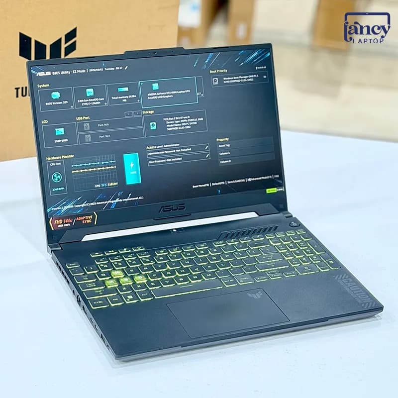 لپ تاپ استوک 15.6 اینچی ایسوس TUF Gaming F15 FX507VV Core i7-13620H 16GB 512GB SSD RTX 4060 8GB 144Hz — تصویر ۶