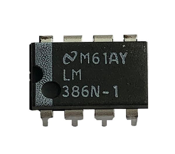آی سی دیپ اورجینال آمپلی فایر نشنال سیمی کنداکتور National Semiconductor LM386N-1