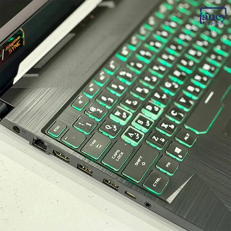 لپ تاپ استوک 15.6 اینچی ایسوس TUF Gaming FX506HC Core i7-11800H 16GB 1TB SSD RTX 3050 Ti 4GB 144Hz — تصویر ۲