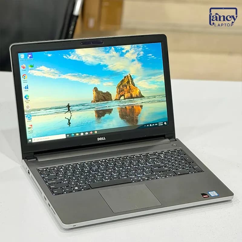 لپ تاپ استوک 15.6 اینچی دل Inspiron 5559 Core i7-6500U 8GB 256GB SSD AMD Radeon 4GB Touch FHD IPS — تصویر ۲