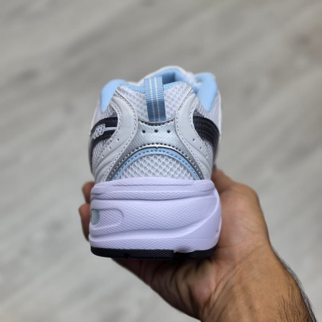 کفش کتونی زنانه نیو بالانس 530 New Balance 530 White Chrome Blue — تصویر ۷