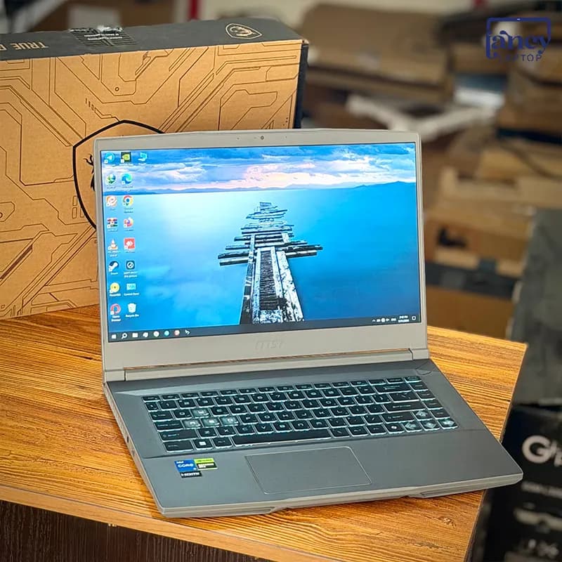 لپ تاپ استوک 15.6 اینچی ام‌اس‌آی Cyborg 15 A12UCX Core i5-12450H 16GB 512GB SSD RTX 2050 4GB 144Hz — تصویر ۴