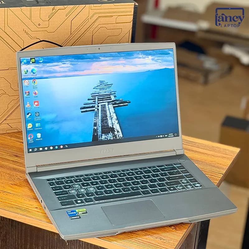 لپ تاپ استوک 15.6 اینچی ام‌اس‌آی Cyborg 15 A12UCX Core i5-12450H 16GB 512GB SSD RTX 2050 4GB 144Hz — تصویر ۳