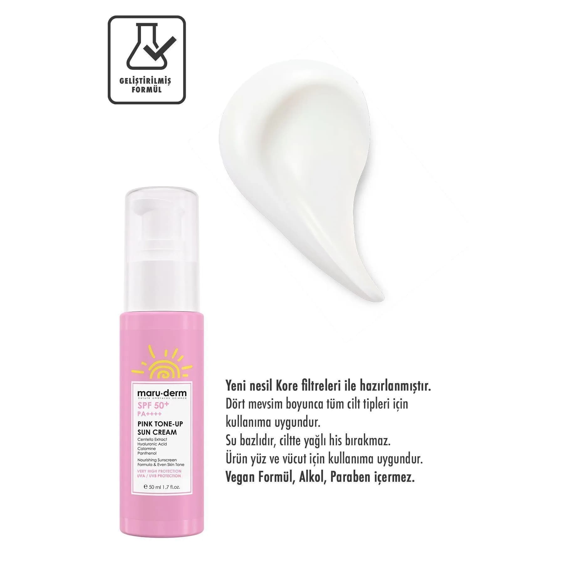 ضد آفتاب یکنواخت کننده رنگ پوست Maruderm SPF 50 — تصویر ۵
