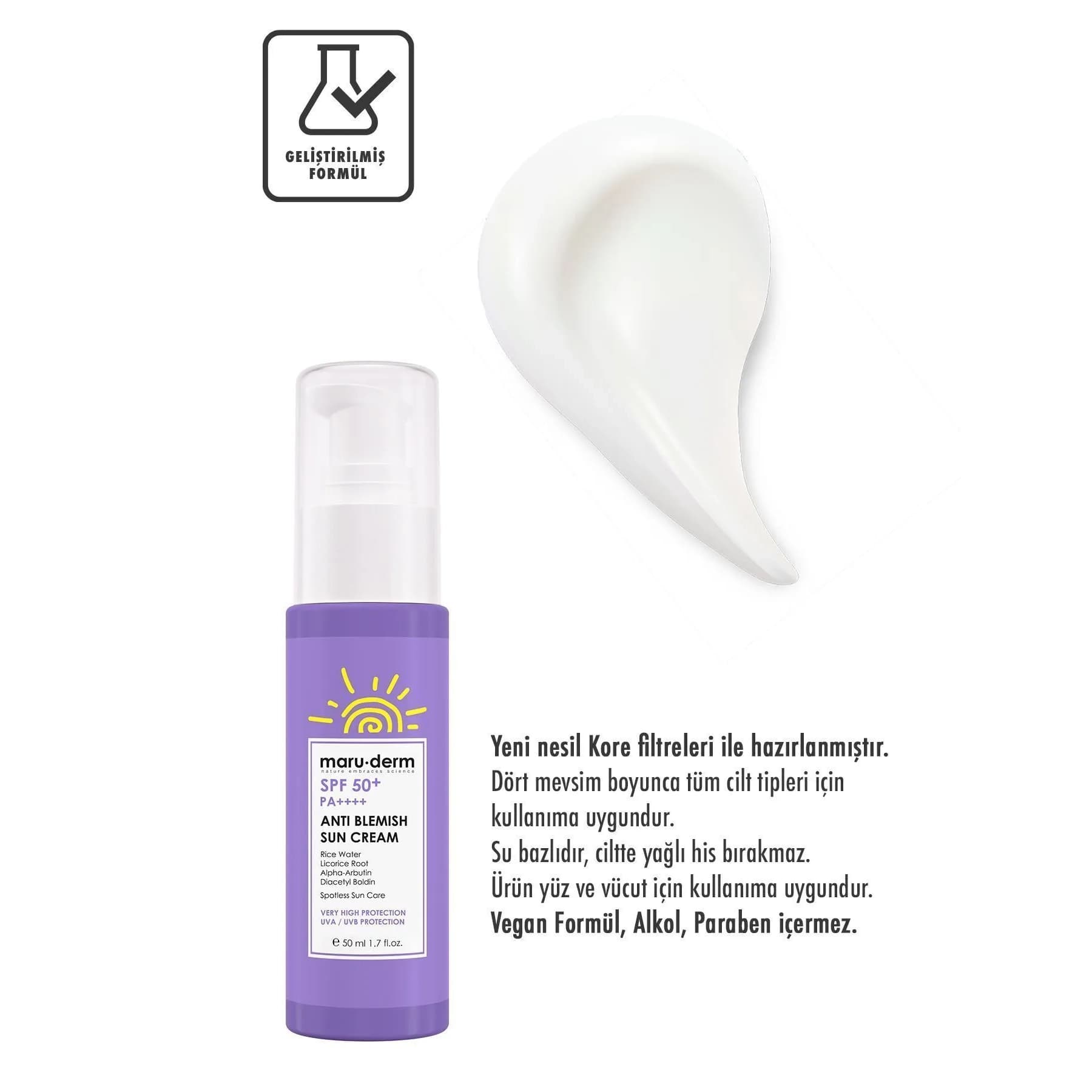 ضد آفتاب ضد لک Maruderm SPF 50 — تصویر ۴