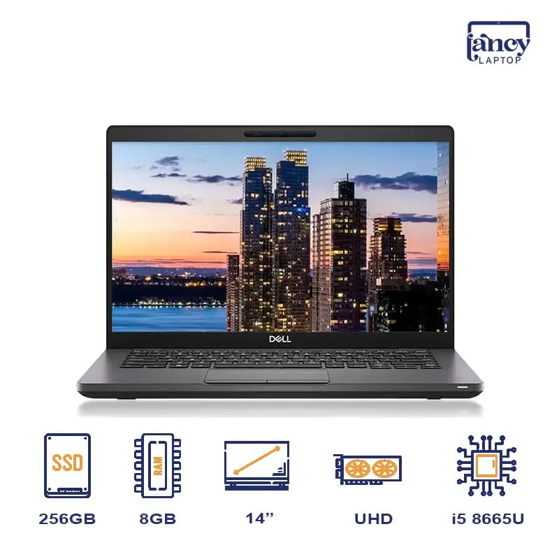 لپ تاپ استوک 14 اینچی دل Latitude 5400 Core i5-8665U 8GB 256GB SSD UHD