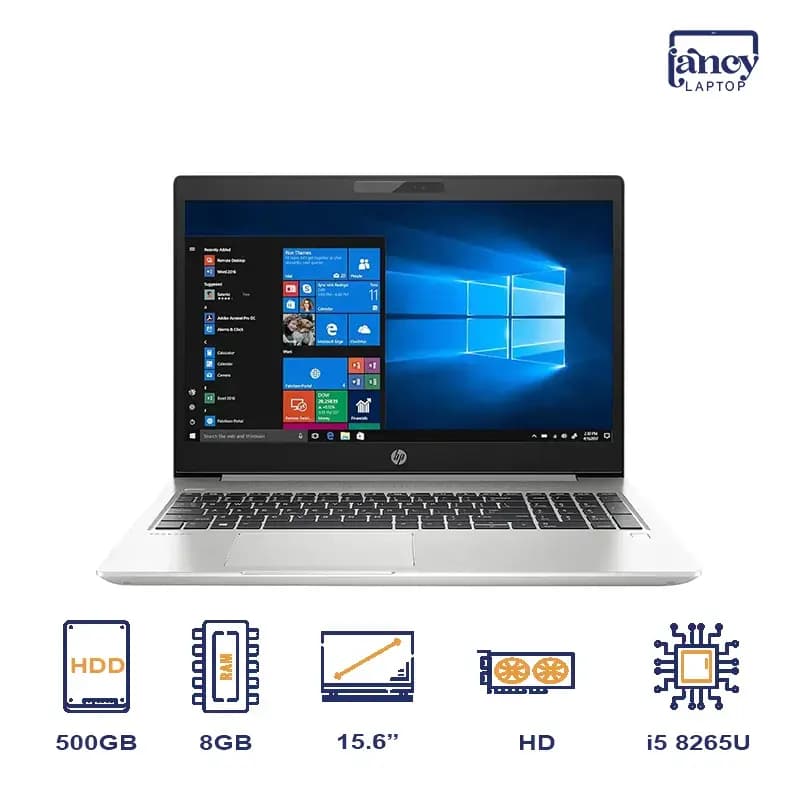 لپ تاپ استوک 15.6 اینچی اچ پی ProBook 450 G6 Core i5-8265U 8GB 500GB HDD HD