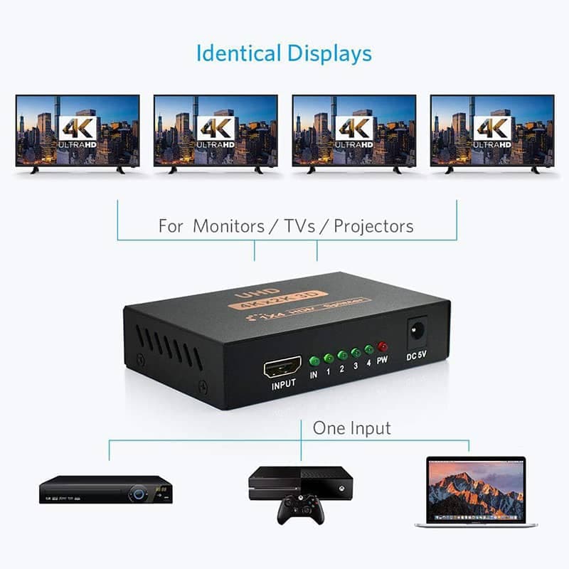 اسپلیتر 1 به 4 XP HDMI — تصویر ۵