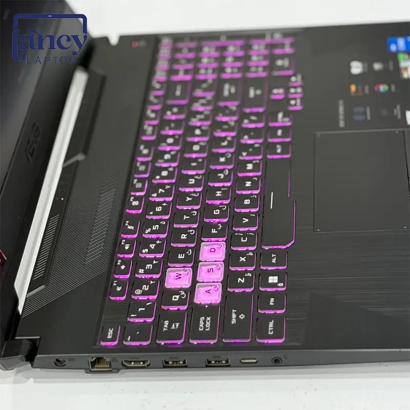 لپ تاپ استوک 15.6 اینچی ایسوس TUF Gaming FX506H i5-11400H 16GB DDR4 512GB SSD RTX 3050 4GB FHD — تصویر ۴