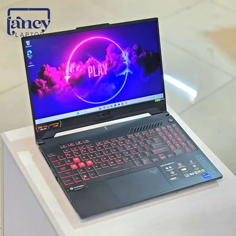 لپ تاپ استوک 15.6 اینچی ایسوس مدل TUF Gaming FX507VV i7-13620H 16GB DDR5 1TB SSD RTX 4060 8GB FHD 144Hz — تصویر ۴