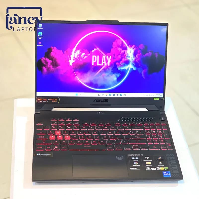 لپ تاپ استوک 15.6 اینچی ایسوس مدل TUF Gaming FX507VV i7-13620H 16GB DDR5 1TB SSD RTX 4060 8GB FHD 144Hz — تصویر ۳