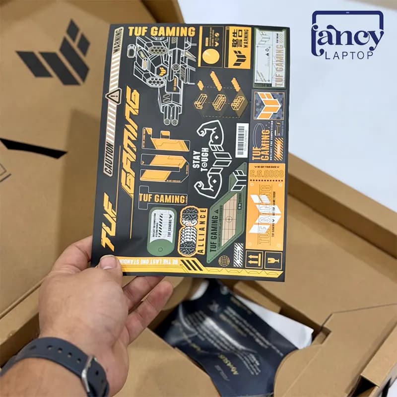لپ تاپ اپن باکس 16 اینچی ایسوس مدل TUF Gaming F16 FX607JU i7-13650HX 16GB DDR5 512GB SSD RTX 4050 6GB FHD 144Hz — تصویر ۶