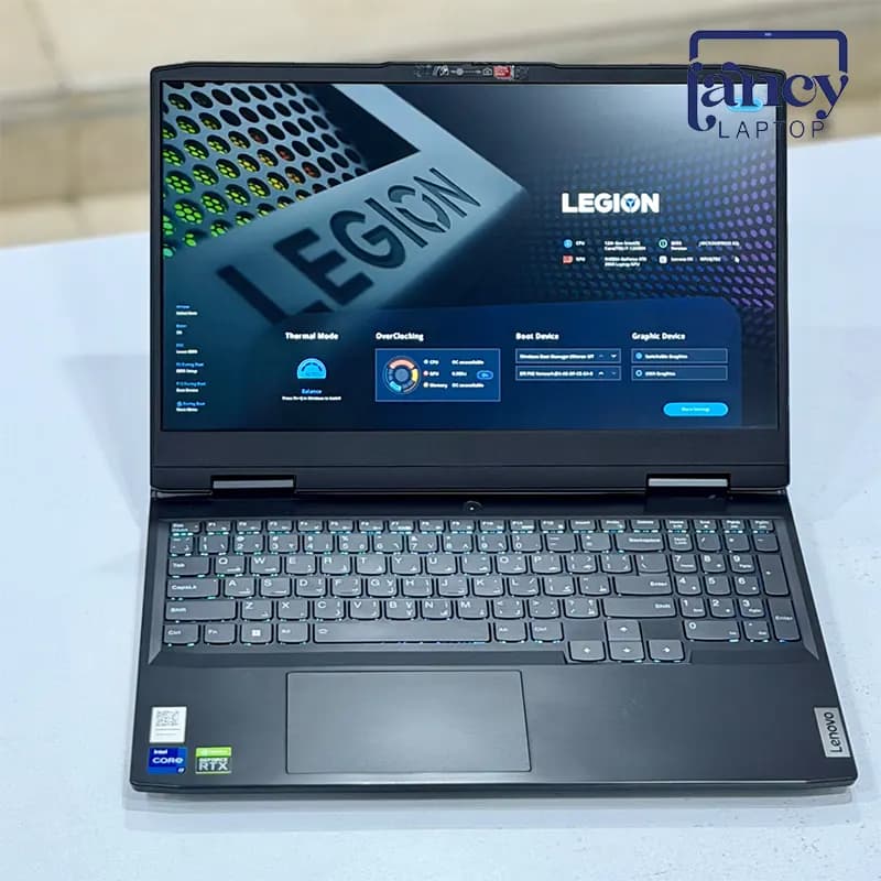 لپ تاپ استوک 15.6 اینچی لنوو مدل Gaming 3 i7-12650H 16GB DDR4 512GB SSD RTX 3060 6GB FHD 144Hz — تصویر ۲