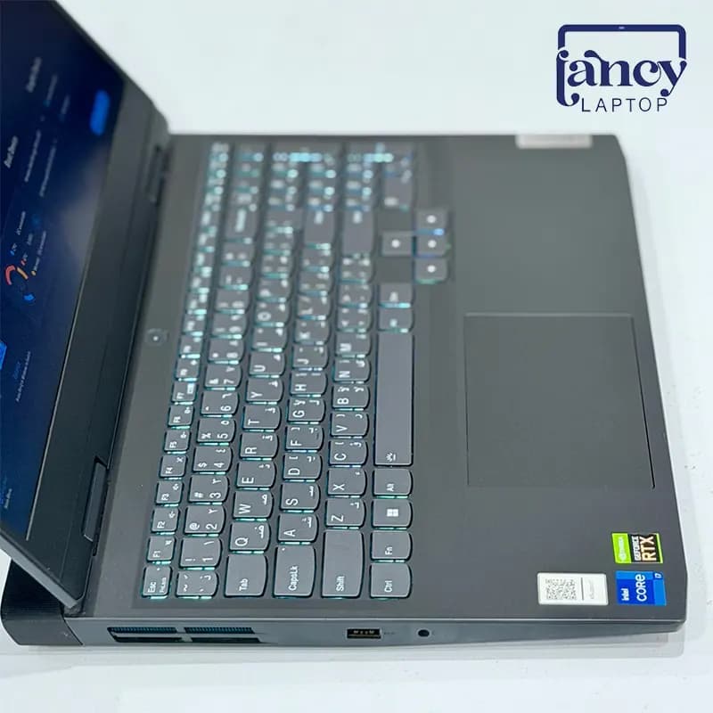 لپ تاپ استوک 15.6 اینچی لنوو مدل Gaming 3 i7-12650H 16GB DDR4 512GB SSD RTX 3060 6GB FHD 144Hz — تصویر ۵