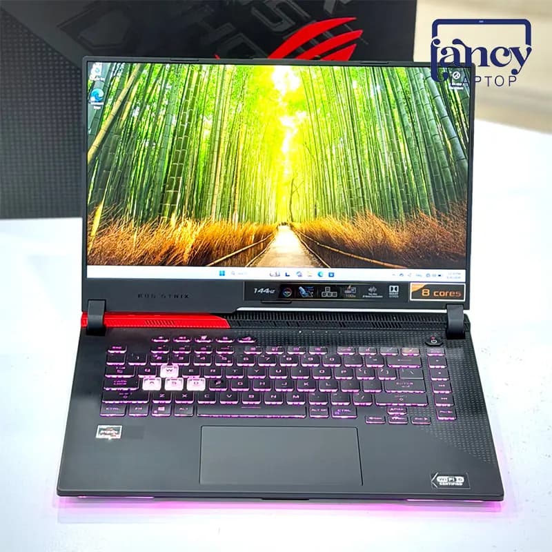 لپ تاپ استوک 15.6 اینچی ایسوس مدل ROG Strix G15 G513IC Ryzen 7 4800H 16GB DDR4 1TB SSD RTX 3050 4GB FHD 144Hz — تصویر ۵