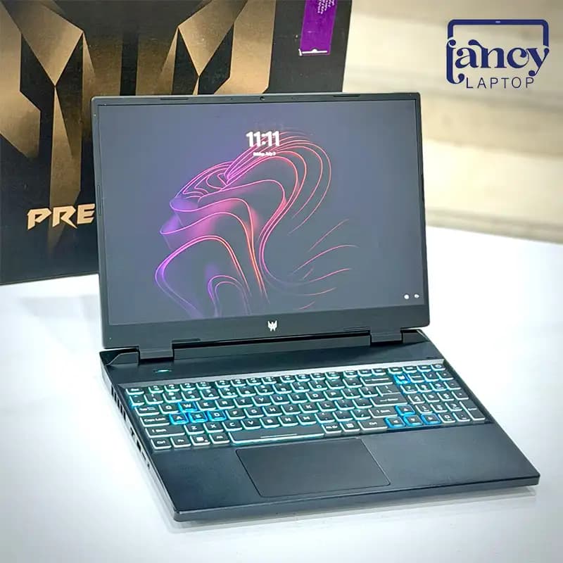 لپ تاپ استوک 16 اینچی ایسر مدل Predator Neo i9-13900HX 16GB DDR5 1TB SSD RTX 4060 8GB QHD 165Hz — تصویر ۷